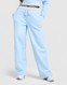 JUICY COUTURE PANTALONI  SCRIPT FLC PANT BLUE