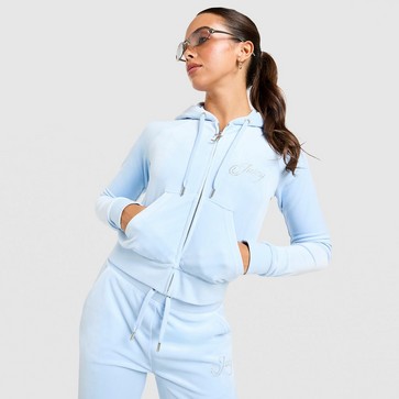 Bluza damska JUICY COUTURE BLUZA ROZPINANA Z KAPTUREM SCRIPT VL