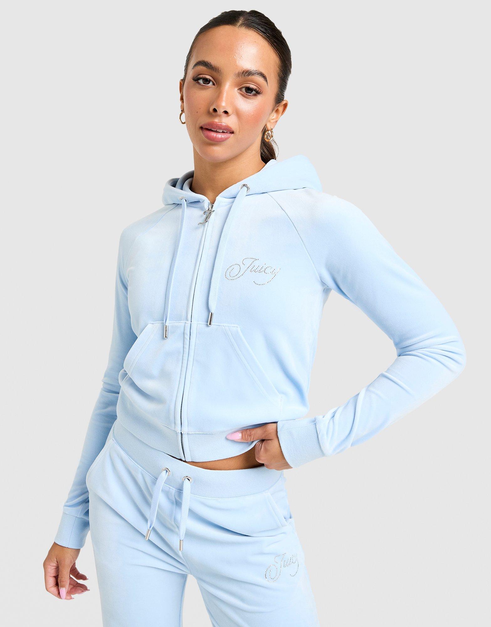 Juicy Couture Mikina S Kapucňou Velour