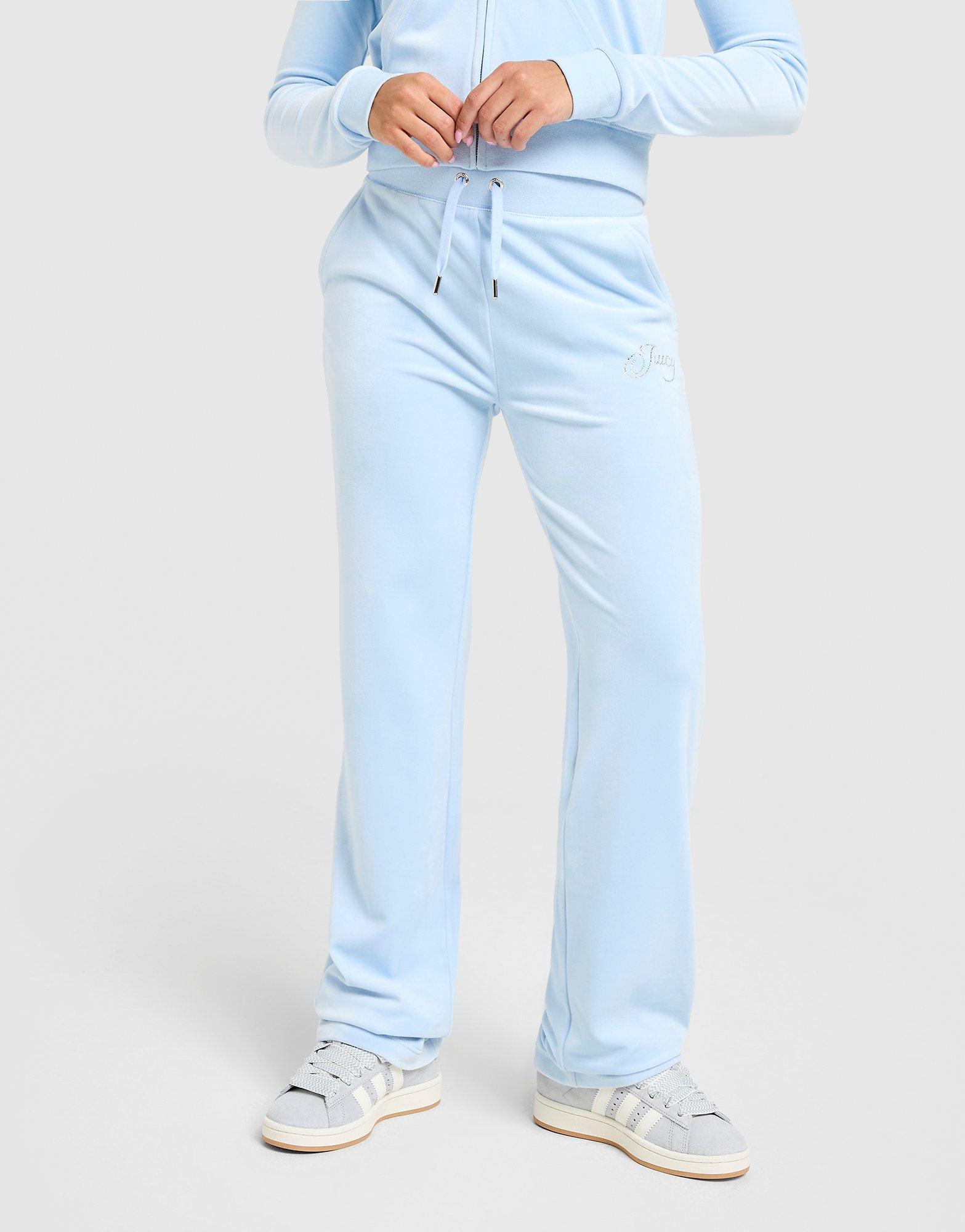 Дамски панталон JUICY COUTURE ПАНТАЛОНИ SCRIPT VLR PANT BLUE JCJDW438134 Син