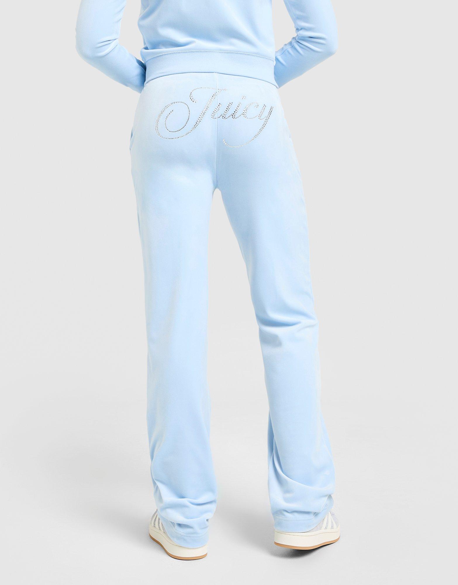 Дамски панталон JUICY COUTURE ПАНТАЛОНИ SCRIPT VLR PANT BLUE JCJDW438134 Син