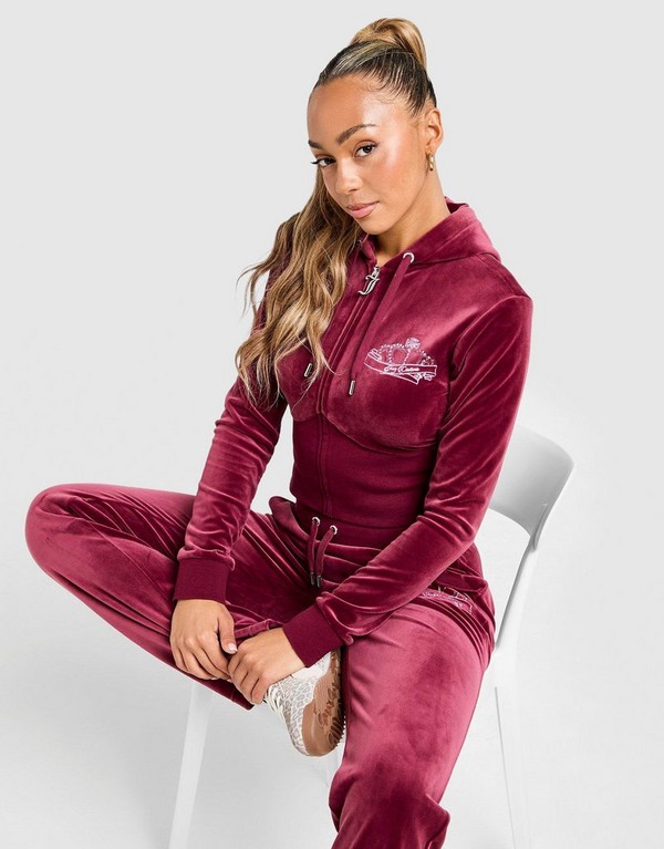 Juicy Couture Mikina S Kapucňou Vlr Crown