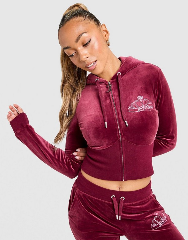 Juicy Couture Mikina S Kapucňou Vlr Crown