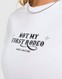 JUICY COUTURE TRIČKO RODEO DMNT BABY T WHT