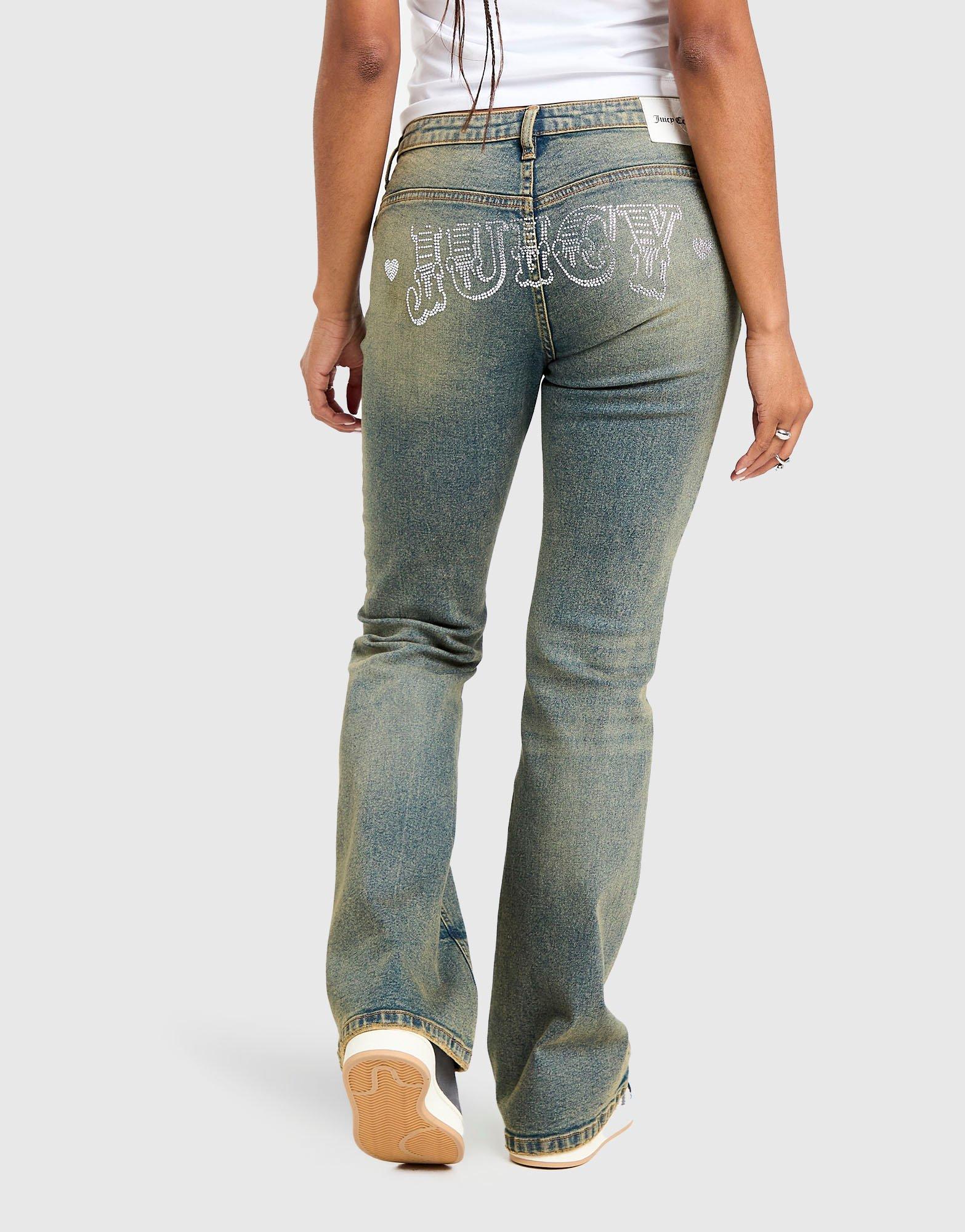 Juicy Couture Spodnie Rodeo Denim Flare L’wsh