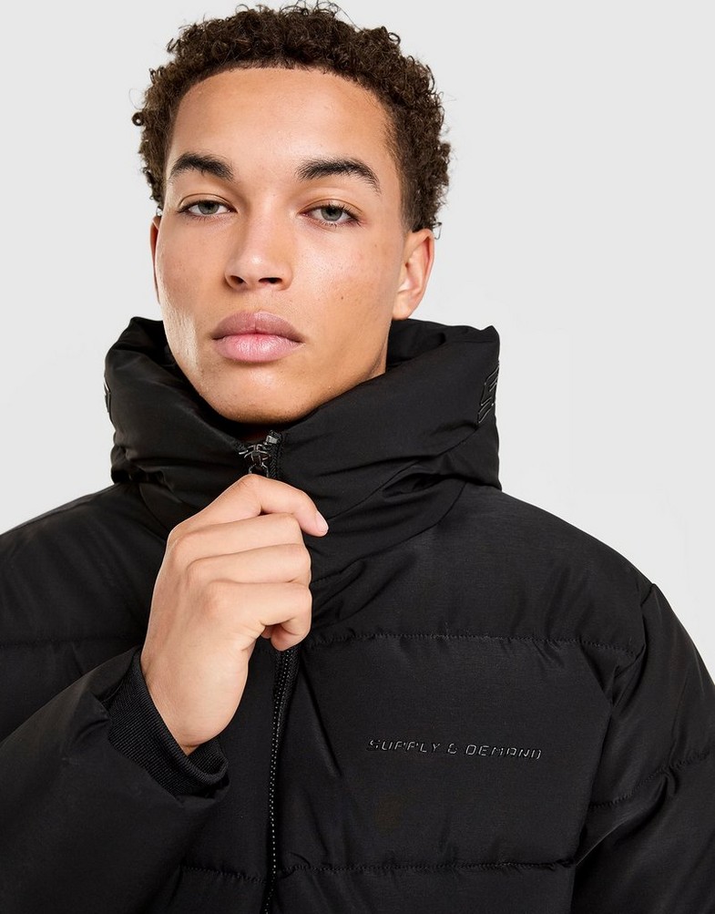 SUPPLY&DEMAND JACHETĂ VIMA JKT BLK-BLK WJACKET SUPTM17862007 Negru
