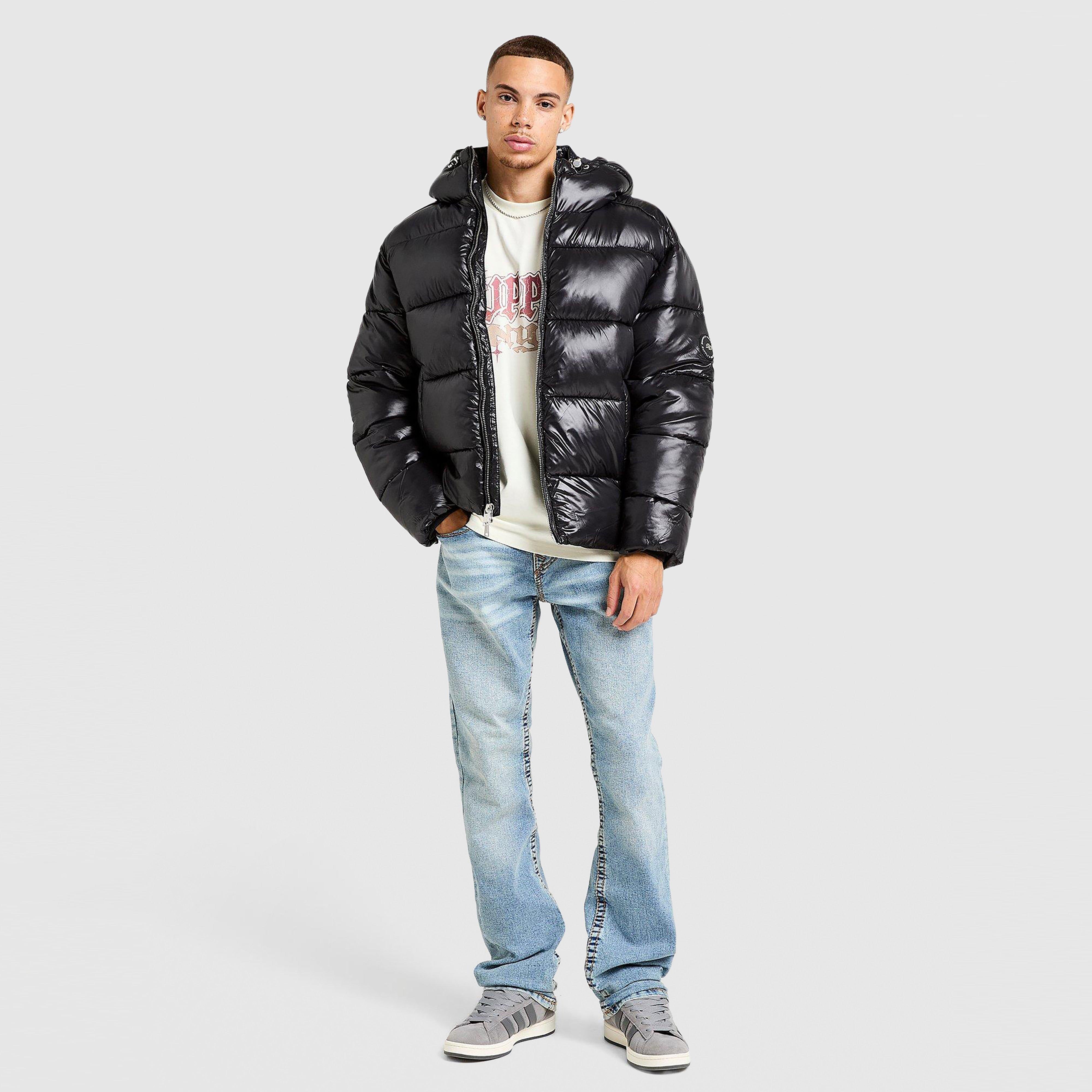 Férfi kabát SUPPLY&DEMAND KABÁT SHINER JKT BLK-BLK WJACKET