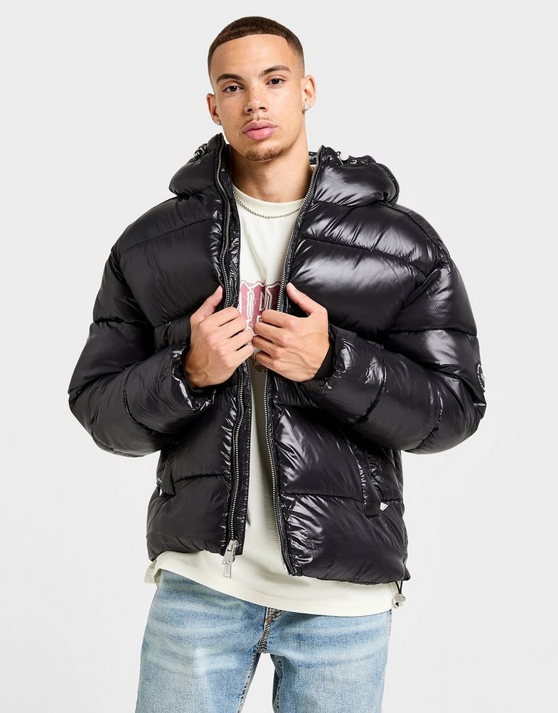 SUPPLY&DEMAND JACHETĂ SHINER JKT BLK-BLK WJACKET SUPTM17859007 Negru