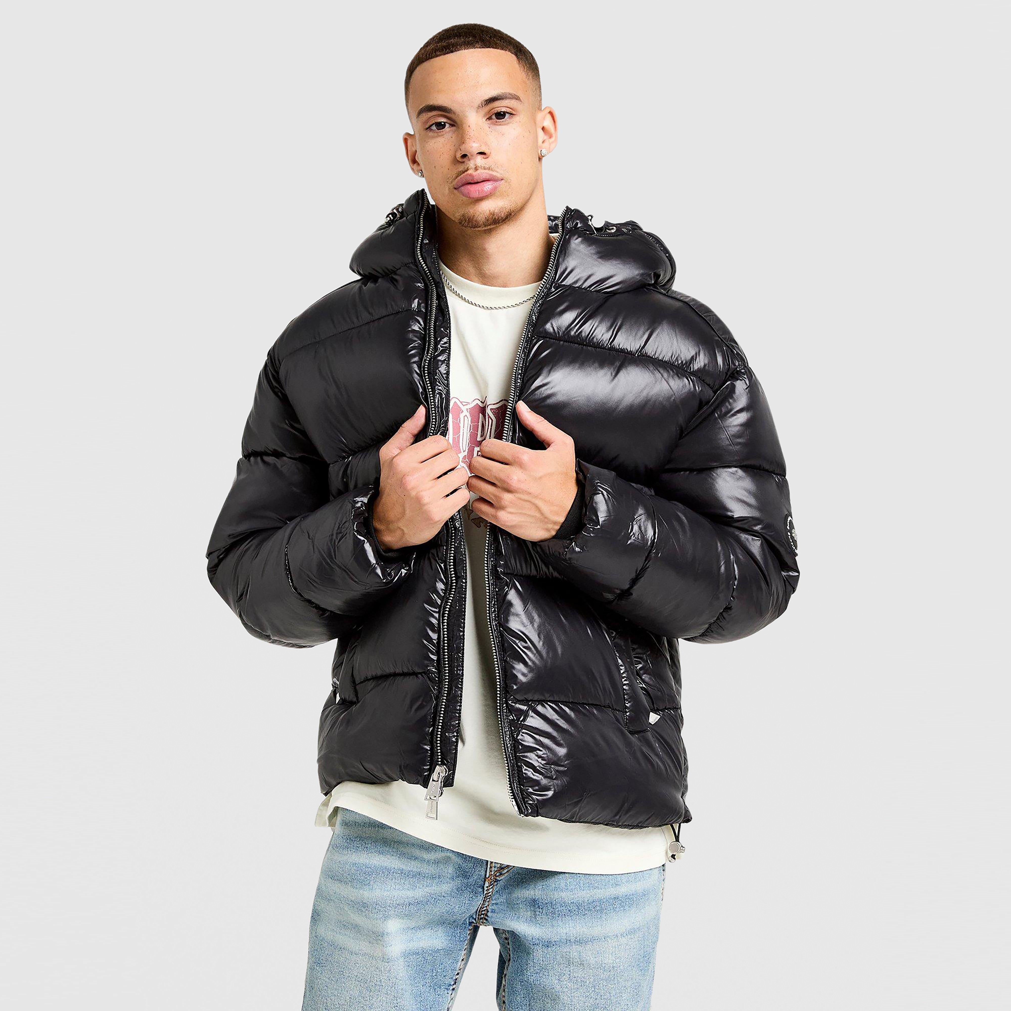 Férfi kabát SUPPLY&DEMAND KABÁT SHINER JKT BLK-BLK WJACKET