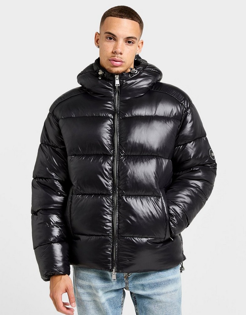 SUPPLY&DEMAND JACHETĂ SHINER JKT BLK-BLK WJACKET SUPTM17859007 Negru