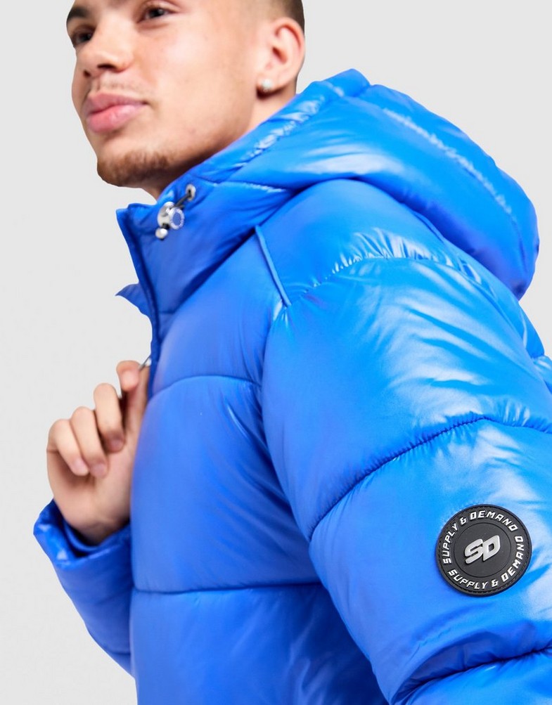 SUPPLY&DEMAND JACHETĂ SHINER JKT BLU-ACTB WJACKET SUPTM17859802 Albastru