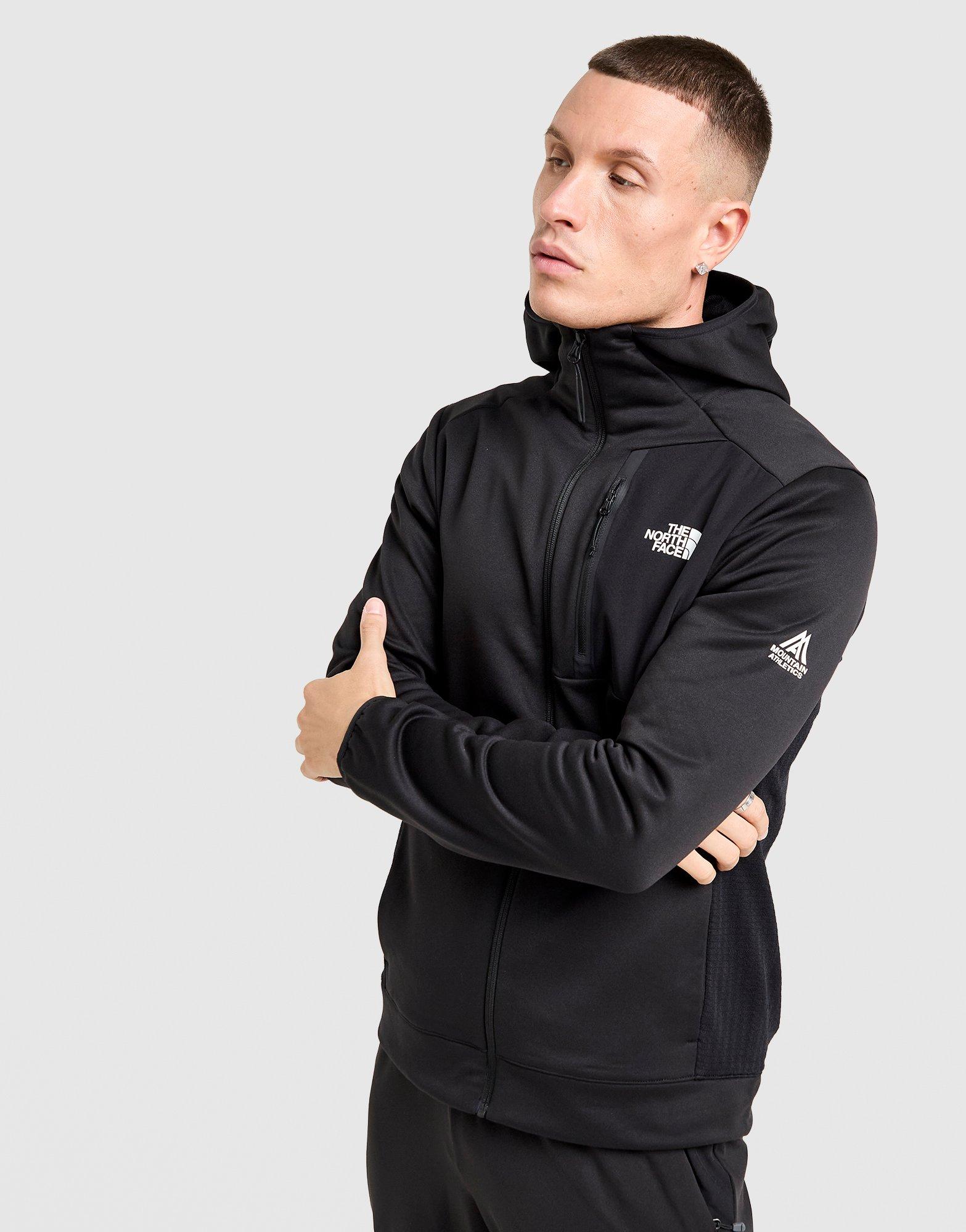 Bluză pentru bărbați THE NORTH FACE BLUZĂ CU GLUGĂ M MA FLC FZ JKT NF0A8DY7JK31 Negru