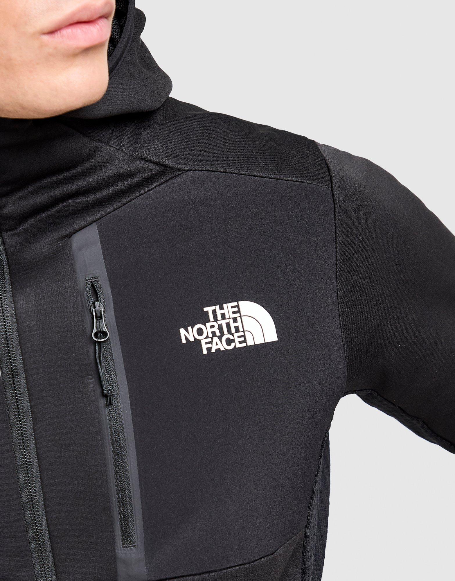 Bluză pentru bărbați THE NORTH FACE BLUZĂ CU GLUGĂ M MA FLC FZ JKT NF0A8DY7JK31 Negru
