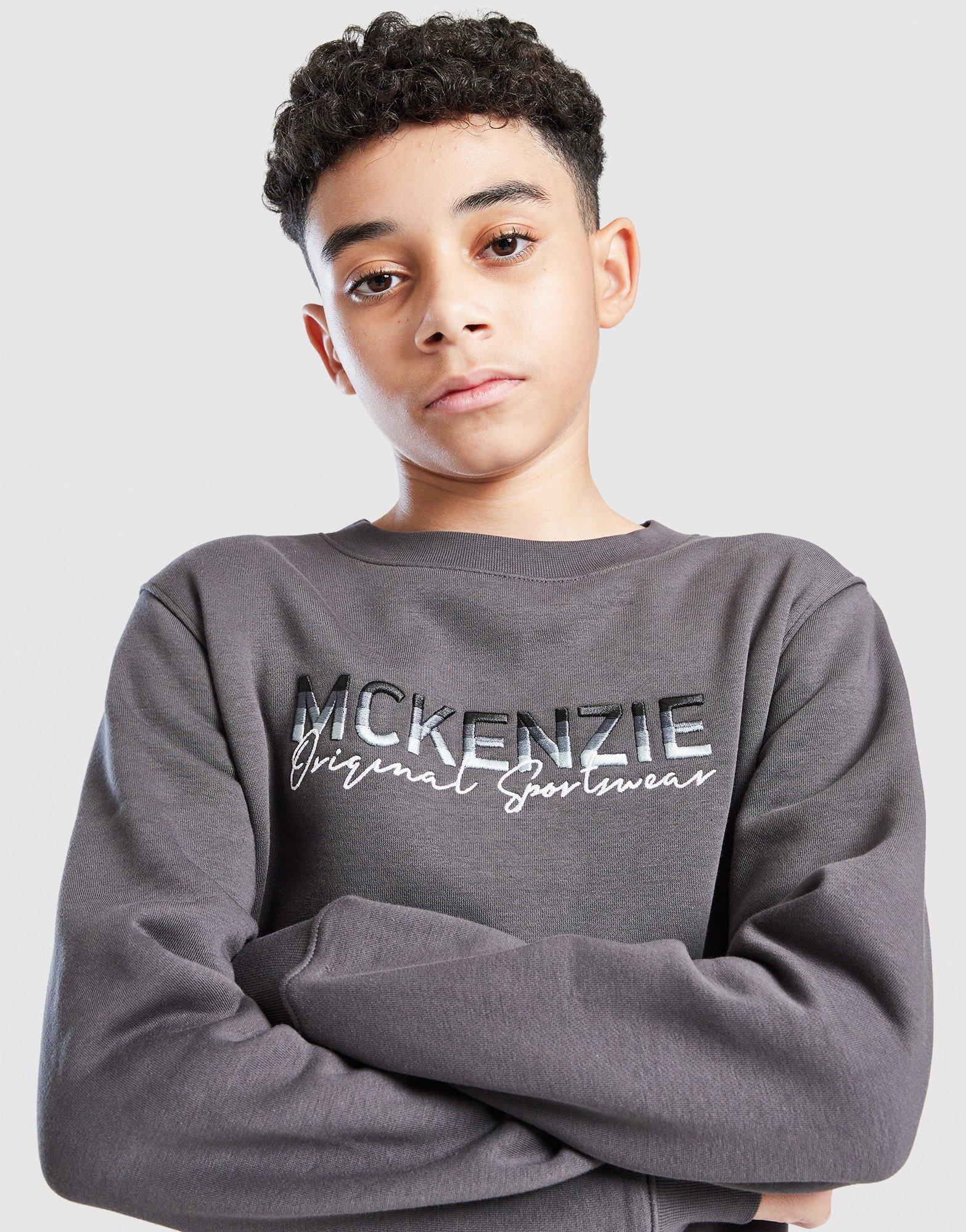 Komplet dresowy dziecięcy MCKENZIE KOMPLET CASSON FLC CRW SUIT MCKTJB17065064 Niebieski