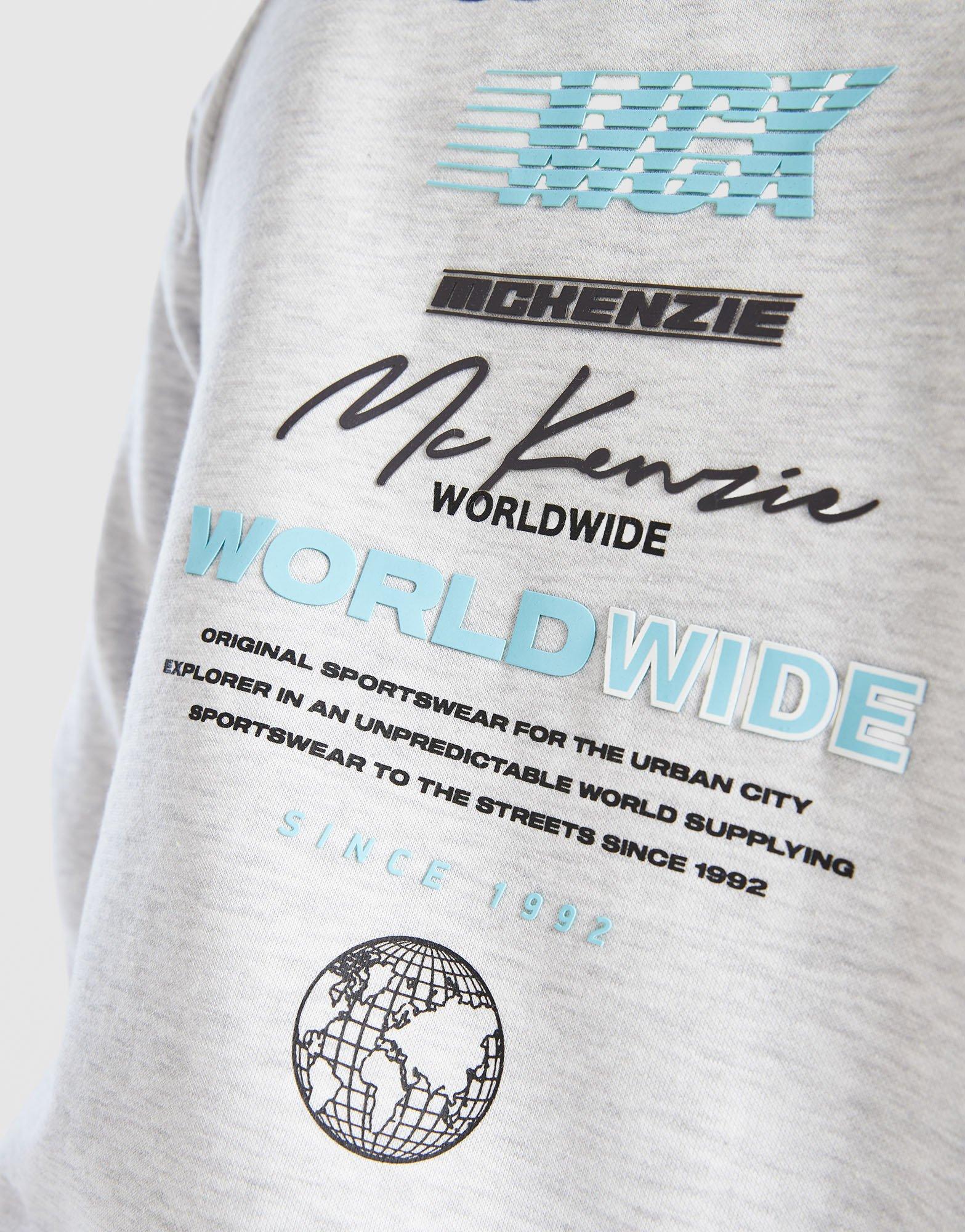 Vaikiškas džemperis MCKENZIE DŽEMPERIS SU GOBTUVU FONT OH FLC HD MCKTJB16972054 Pilka