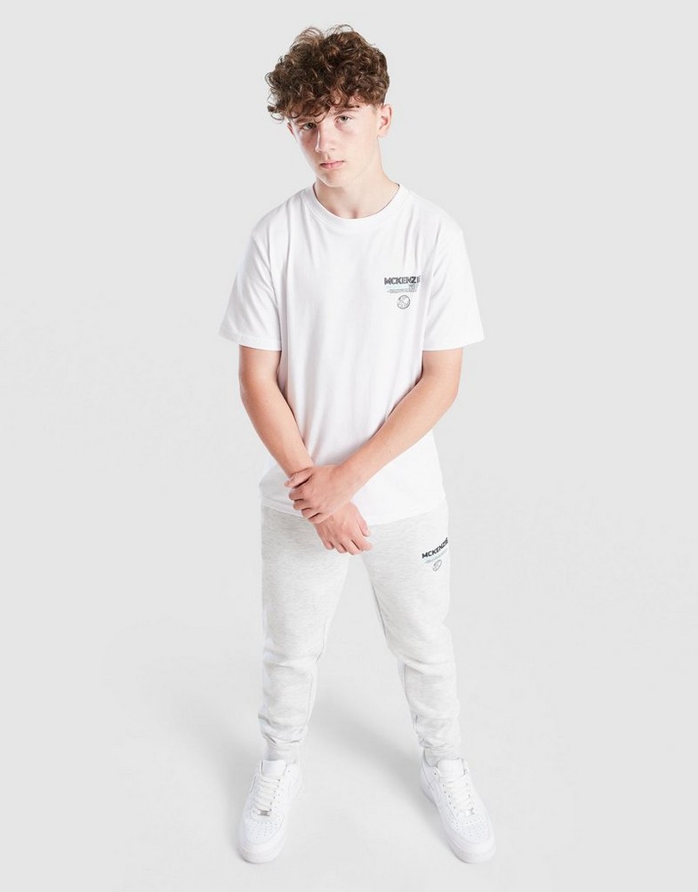 Dječji T-shirt MCKENZIE T-SHIRT FONT TEE MCKTJB16973010 bijela