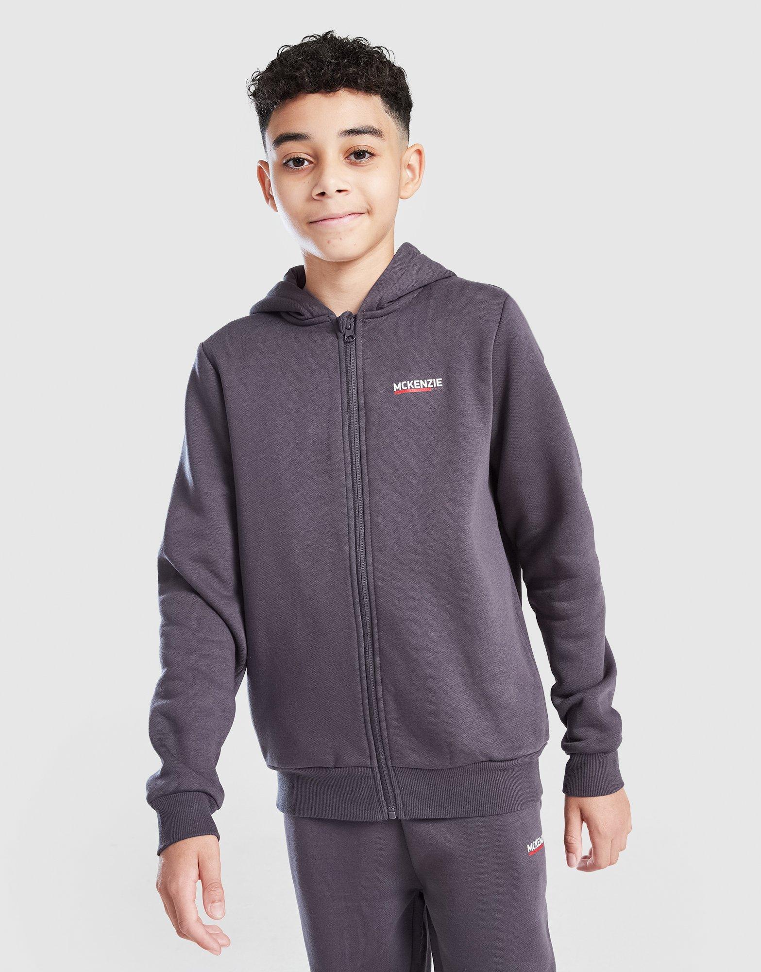 MCKENZIE BLUZA Z KAPTUREM ESS FZ OS HD MCKTJB17062273 Czarny