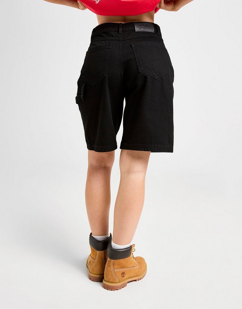 Pantaloni scurți pentru femei UNLIKE HUMANS PANTALONI SCURȚI UH SUB JORT ULHTW10250007 Negru