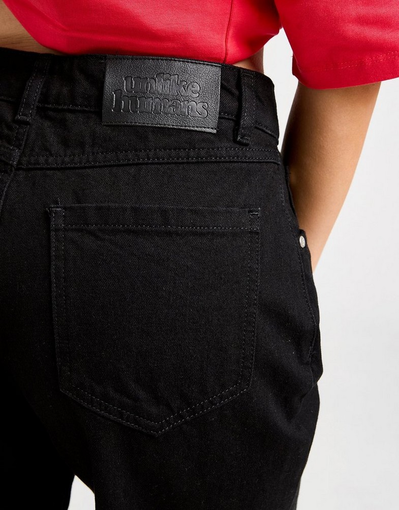 Pantaloni scurți pentru femei UNLIKE HUMANS PANTALONI SCURȚI UH SUB JORT ULHTW10250007 Negru