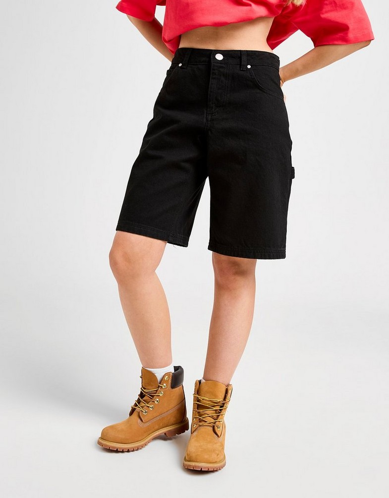 Pantaloni scurți pentru femei UNLIKE HUMANS PANTALONI SCURȚI UH SUB JORT ULHTW10250007 Negru