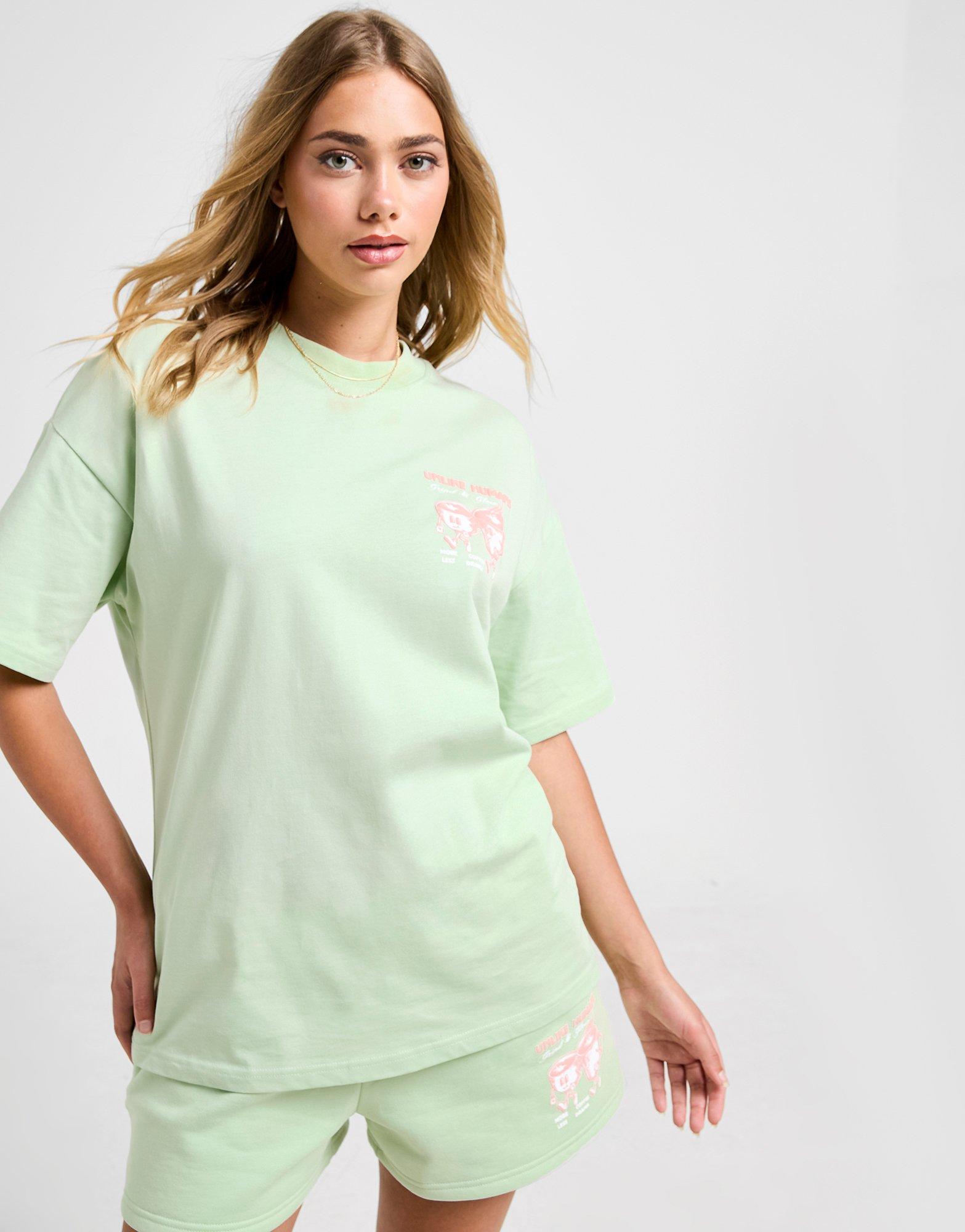 Ženski T-shirt UNLIKE HUMANS T-SHIRT COFFEE TSHT ULHTW10283827 zelena