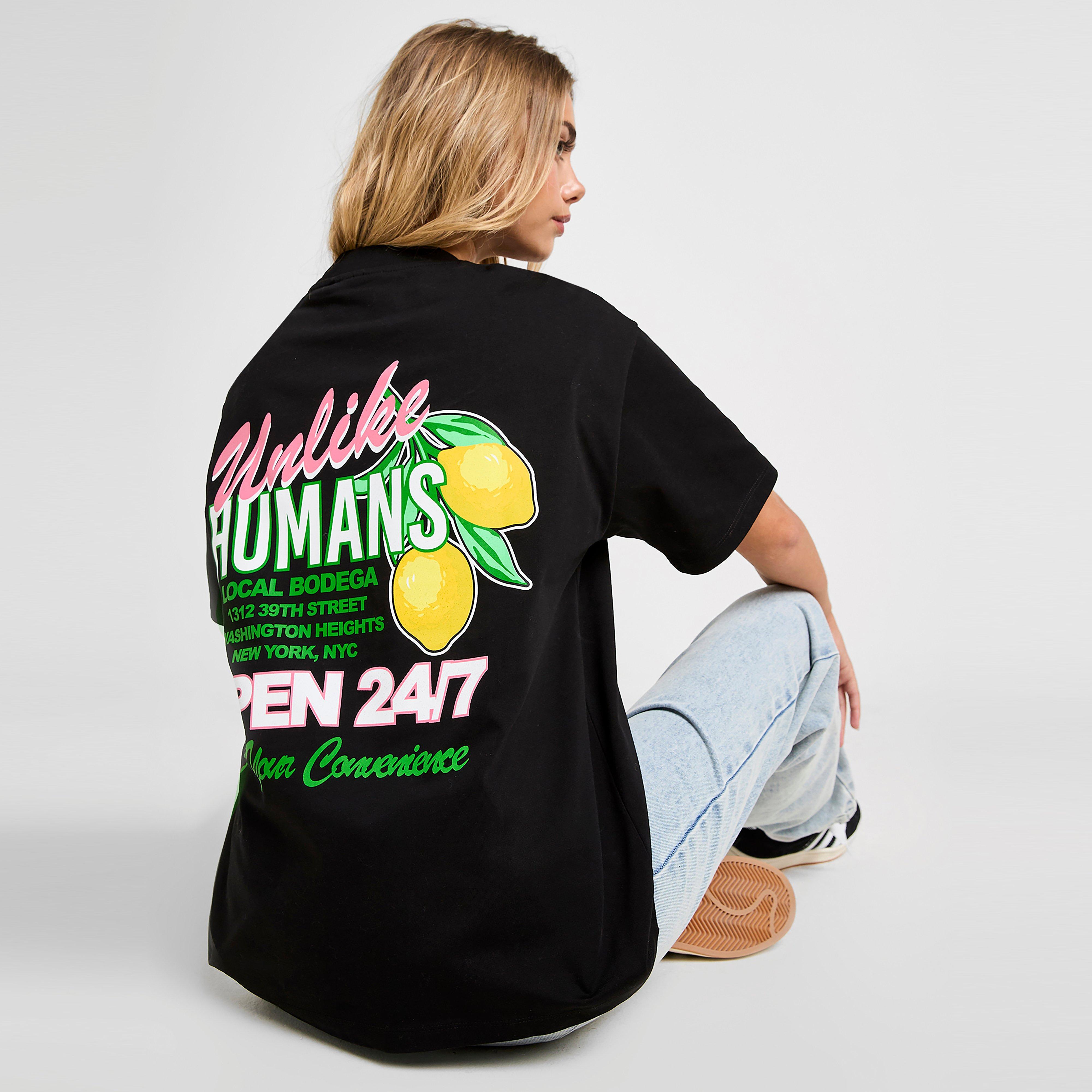 Koszulka, t-shirt damski UNLIKE HUMANS T-SHIRT LEMONS TSHT