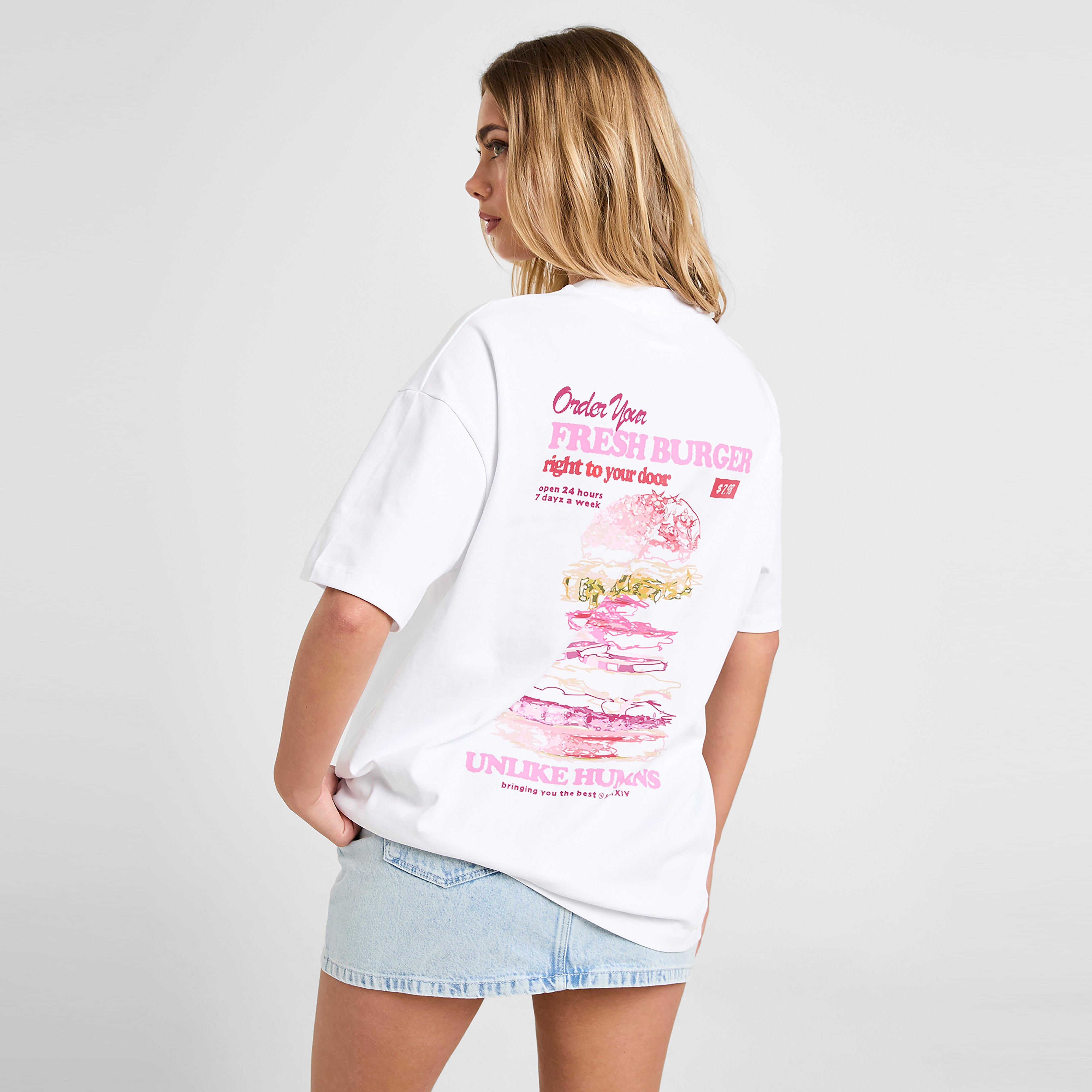 Tricou pentru femei UNLIKE HUMANS TRICOU BURGER TSHT