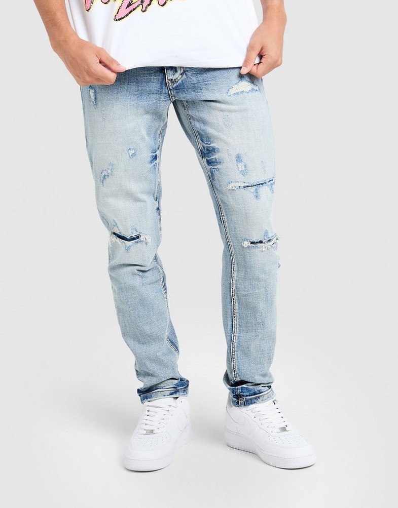 Blugi pentru bărbați SUPPLY&DEMAND PANTALONI  OMAR SLM RP JN LDEN-LBWD SUPTM17780885 Albastru
