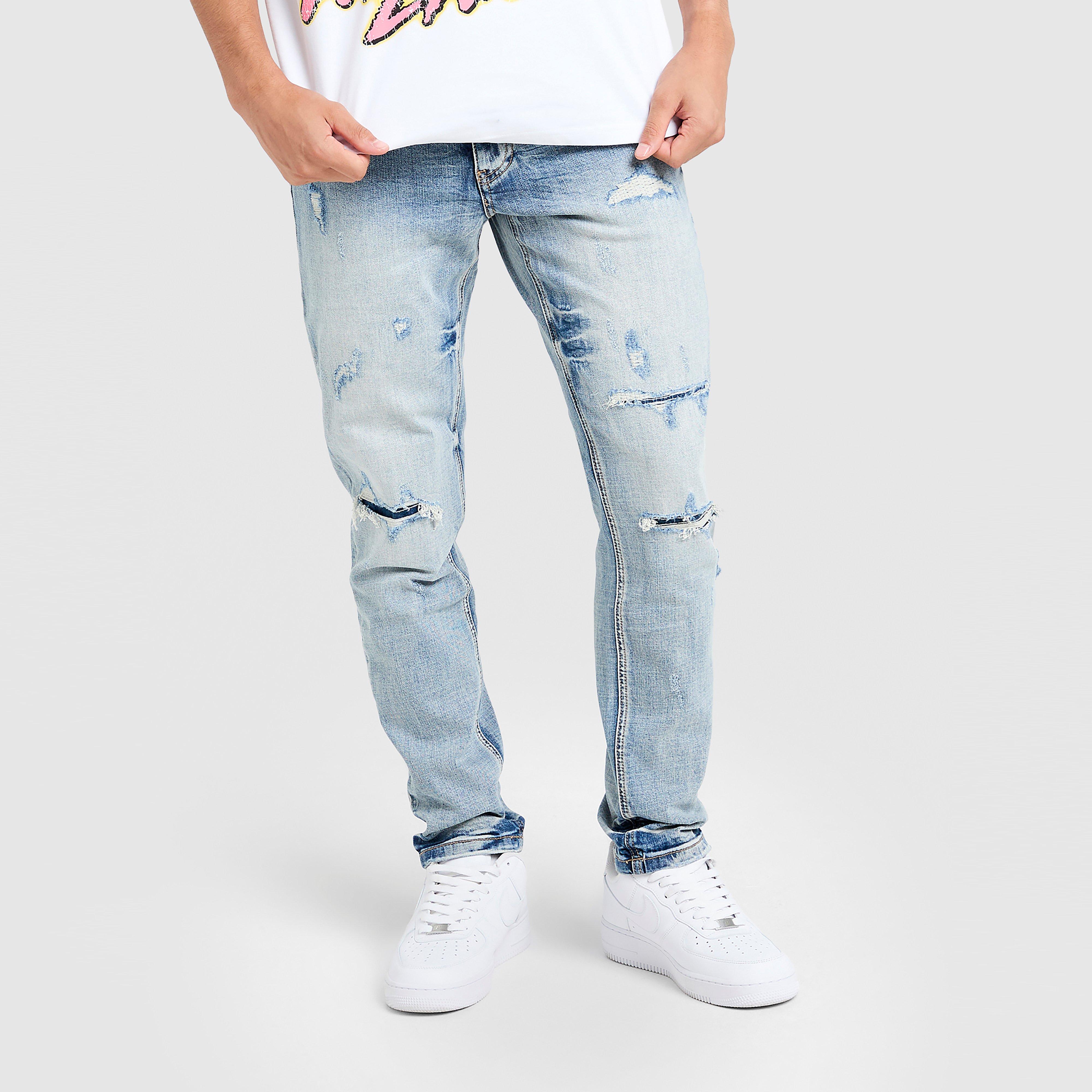 Pánske džínsy SUPPLY&amp;DEMAND NOHAVICE  OMAR SLM RP JN LDEN-LBWD