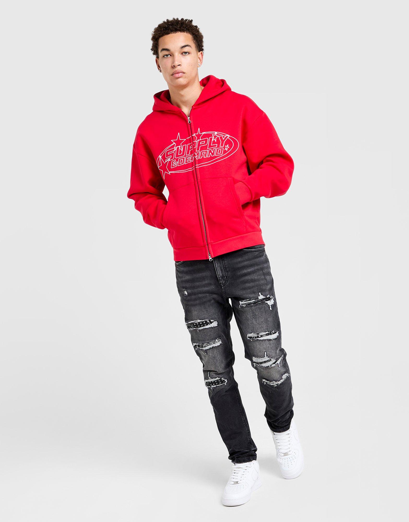 Мъжки дънки SUPPLY&DEMAND ПАНТАЛОНИ PAZE SLM RP JN DDEN-WBD SUPTM18041036 Сив