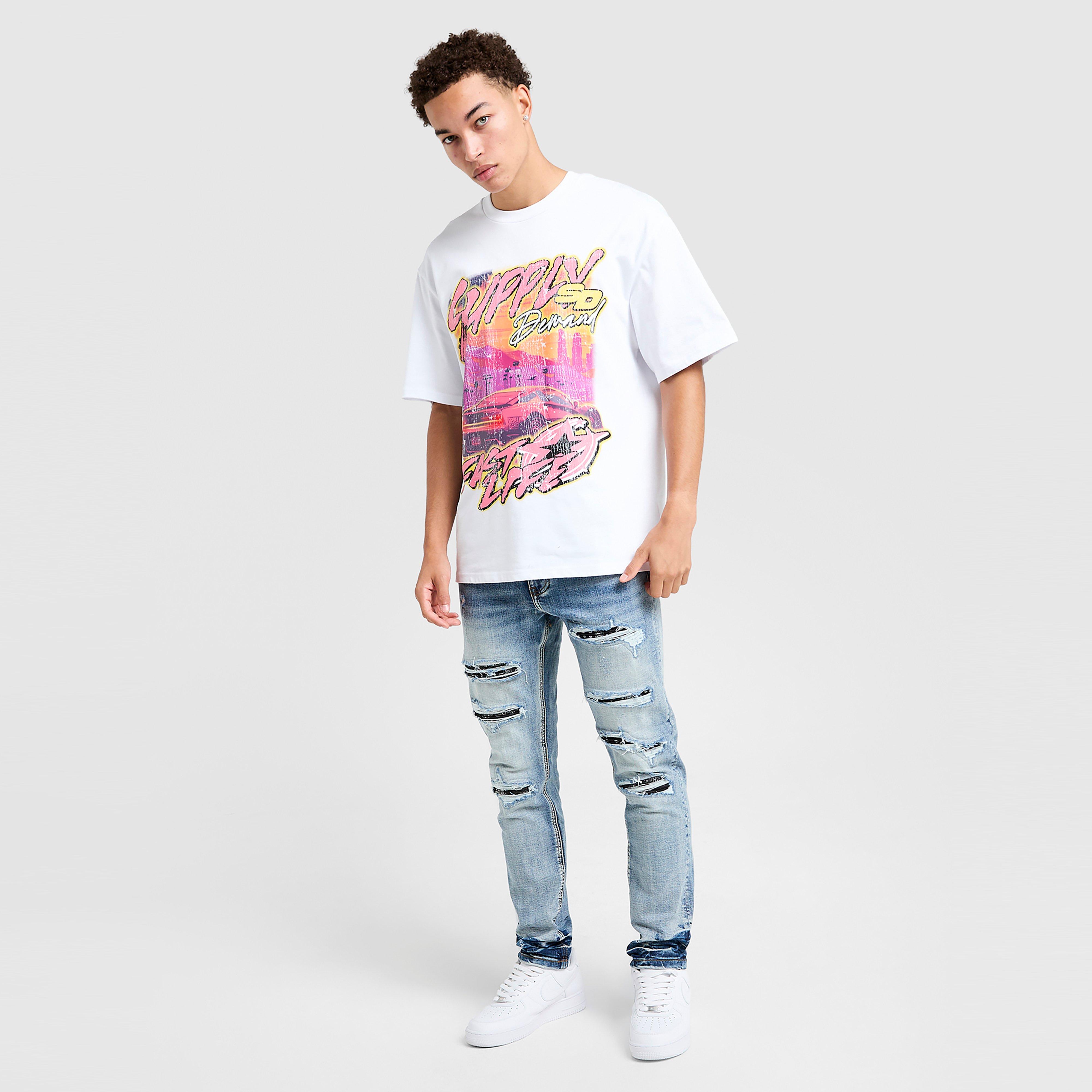 Pánske džínsy SUPPLY&amp;DEMAND NOHAVICE  PAZE SLM RP JN LDEN-STN