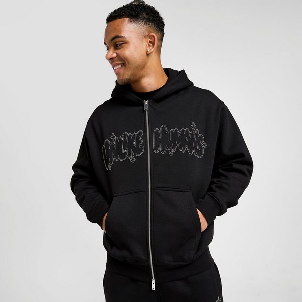 UNLIKE HUMANS BLUZA ROZPINANA Z KAPTUREM REGENT ZT