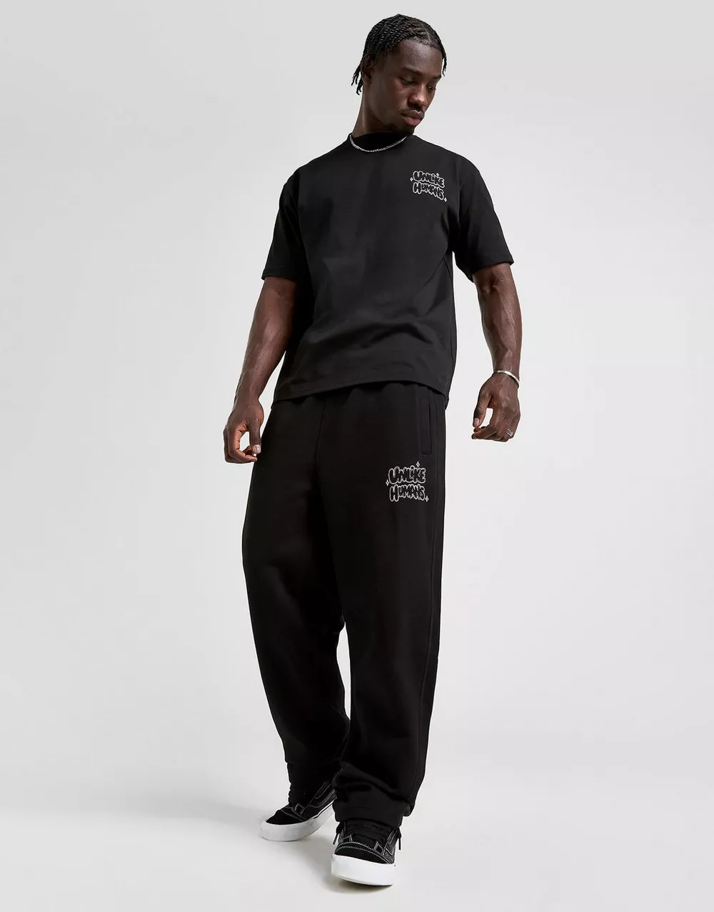 UNLIKE HUMANS ШТАНИ REGENT PNT BLK-BLK, фото 1 з 5
