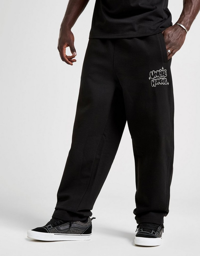 Pantaloni pentru bărbați UNLIKE HUMANS PANTALONI  REGENT PNT BLK-BLK ULHTM10322007 Negru