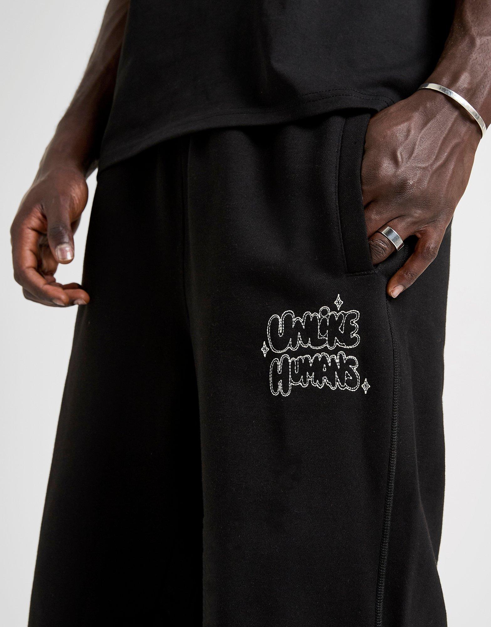 Мъжки панталони UNLIKE HUMANS ПАНТАЛОНИ REGENT PNT BLK-BLK ULHTM10322007 Черен