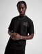 UNLIKE HUMANS TRICOU REGENT TEE BLK-BLK