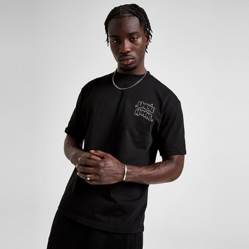 Tricou pentru bărbați UNLIKE HUMANS TRICOU REGENT TEE BLK-BLK