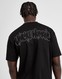 UNLIKE HUMANS TRICOU REGENT TEE BLK-BLK