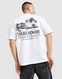 UNLIKE HUMANS TRICOU SHACK TEE WHT-WHT