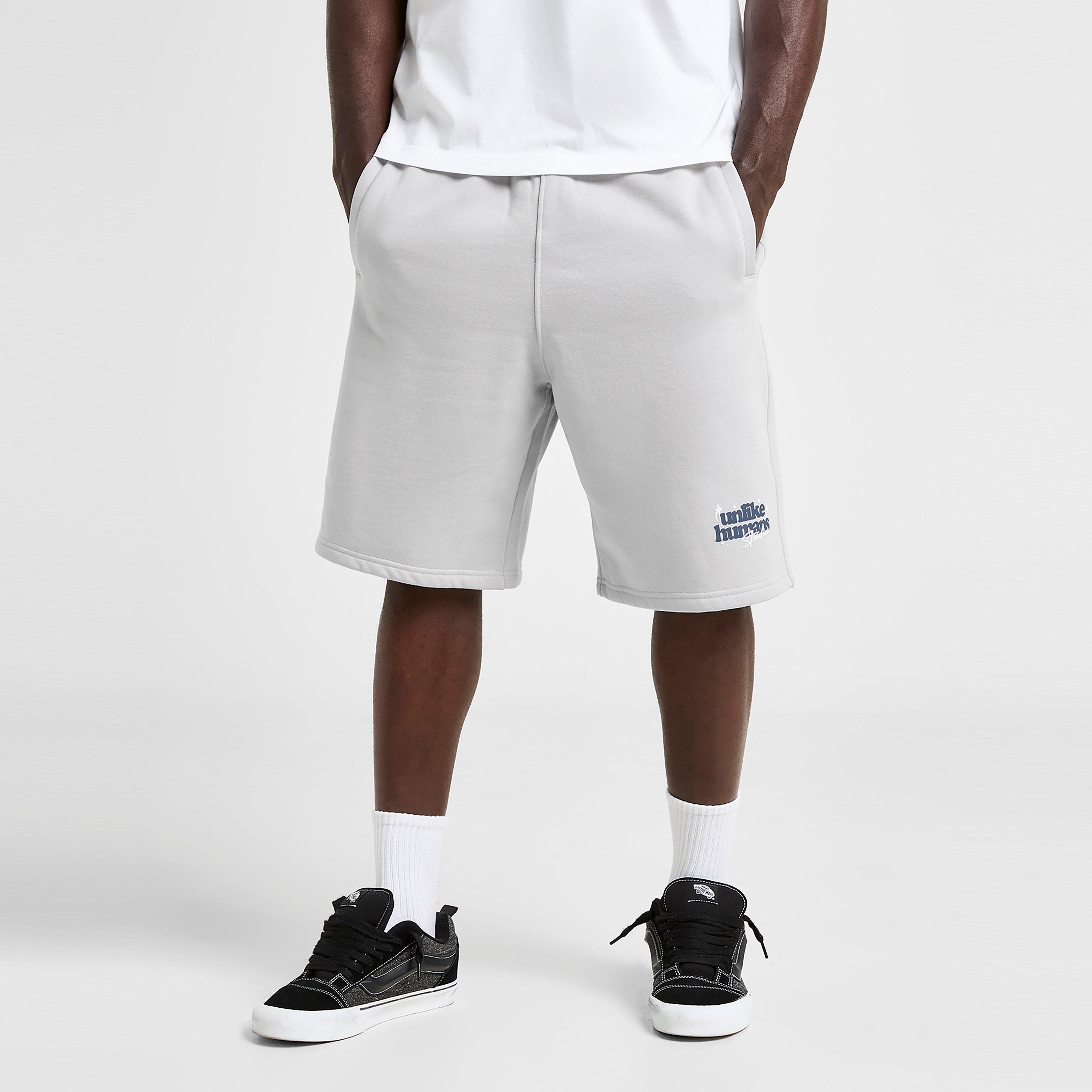 Férfi rövidnadrág UNLIKE HUMANS RÖVIDNADRÁG CRAFTED SHT GRY-HIR