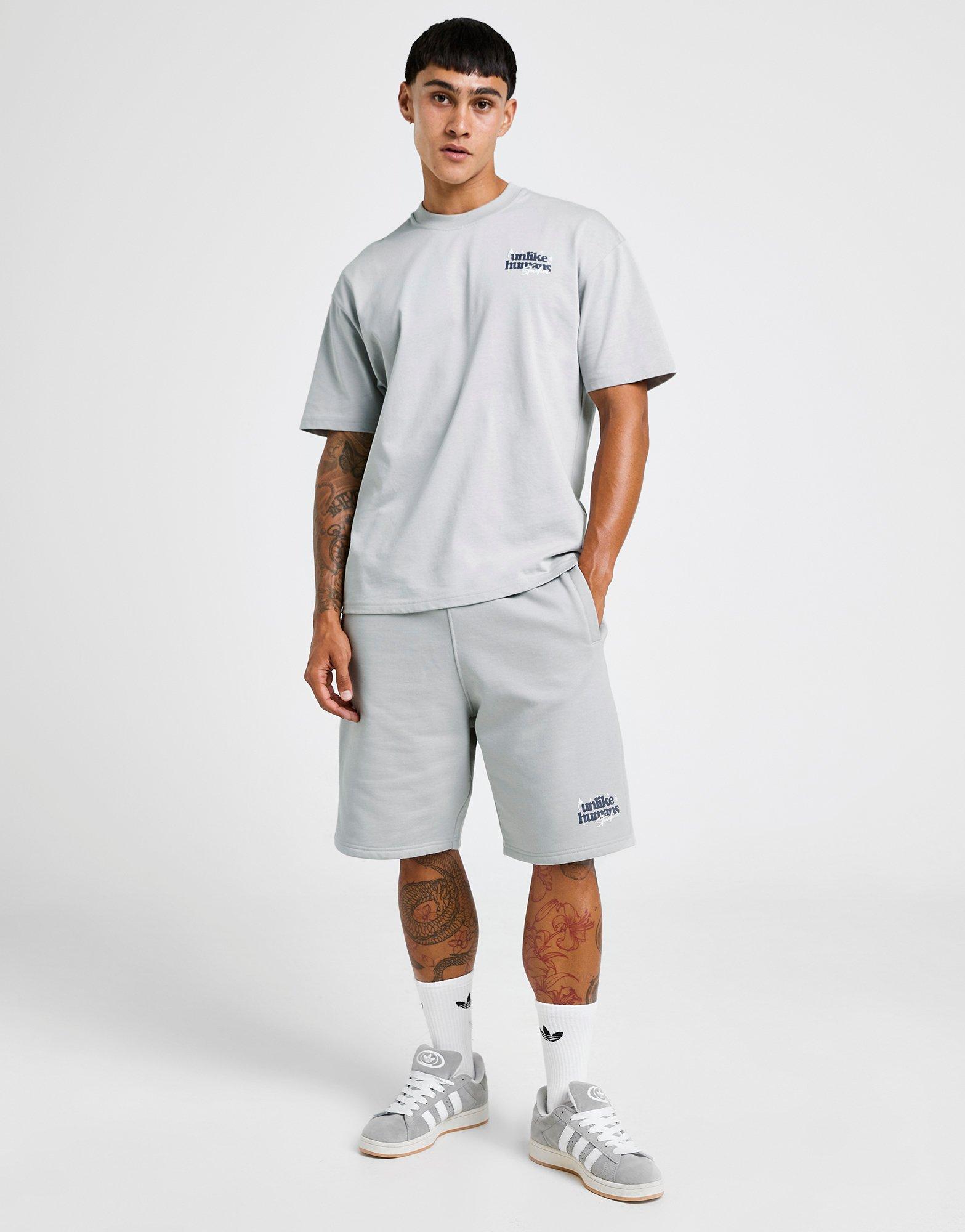 Vyriški marškiniai UNLIKE HUMANS MARŠKINĖLIAI CRAFTED TEE GRY-HIR ULHTM10325020 Pilka