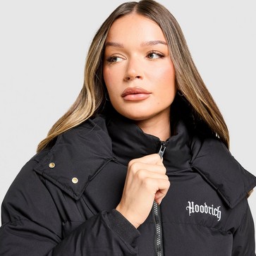 Dámska zimná bunda HOODRICH BUNDA HUGO CROP PUFFER JKT BLK