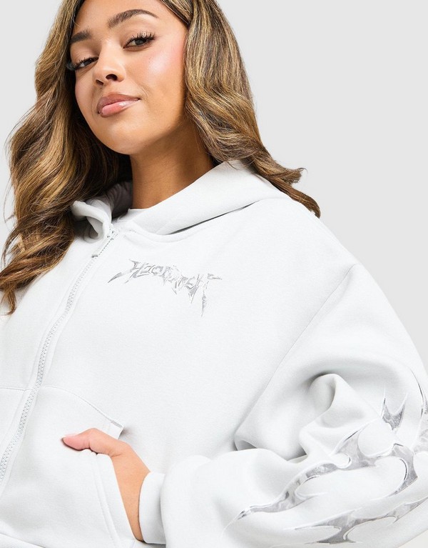 Hoodrich Bluza Rozpinana Z Kapturem Spark Boxy - obrazek 3