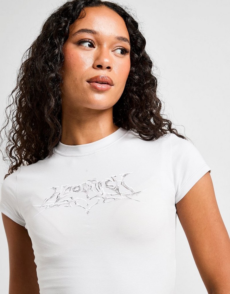 Жіночі футболки HOODRICH ФУТБОЛКА SPARK CAPPED FITTED TEE HW02250206 Сірий