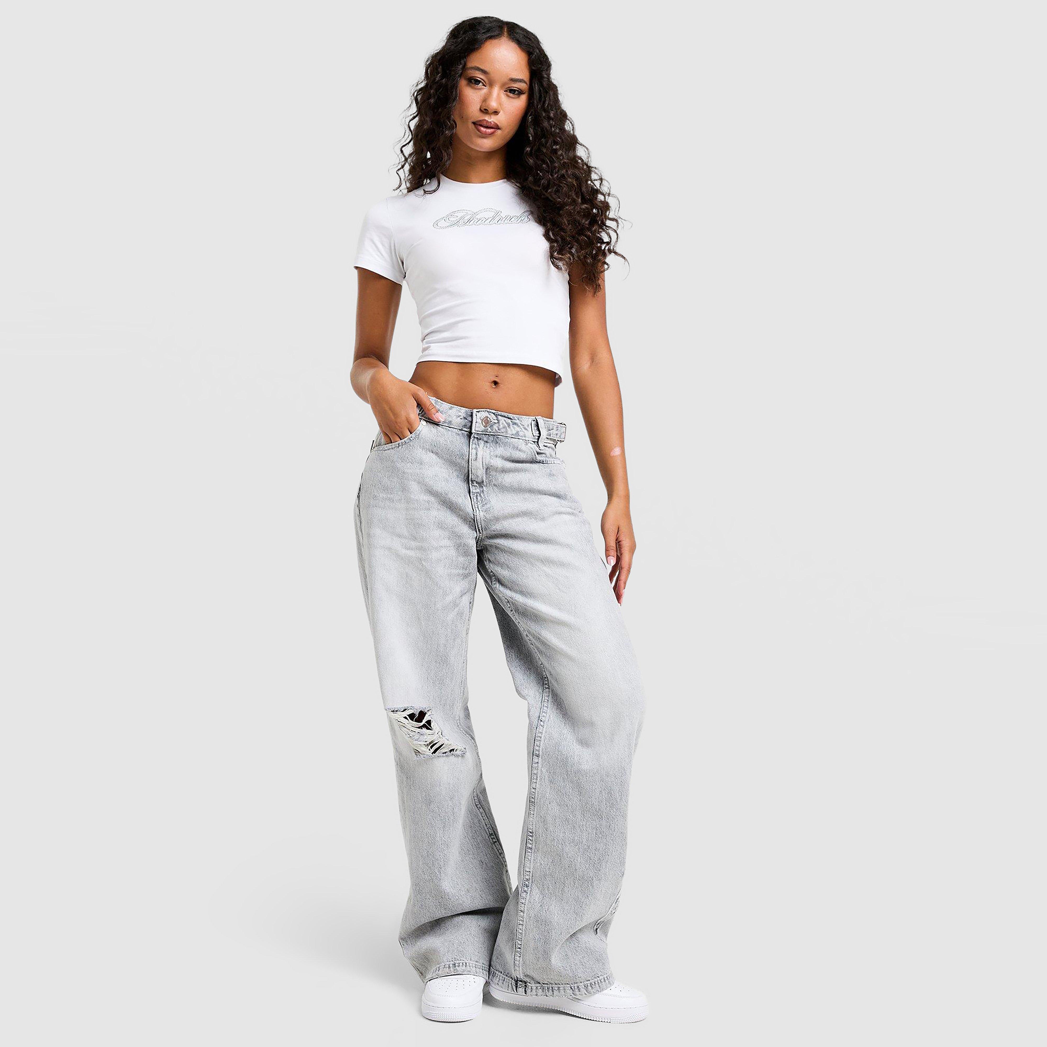 Dámske džínsy HOODRICH NOHAVICE  SPARK APPLIQ JEAN L'GRY