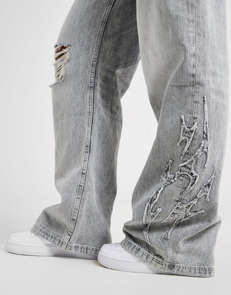 Жіночі джинси HOODRICH ШТАНИ SPARK APPLIQ JEAN L'GRY HW04250183 Сірий