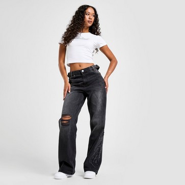 Жіночі джинси HOODRICH ШТАНИ SPARK APPLIQ JEAN BLK