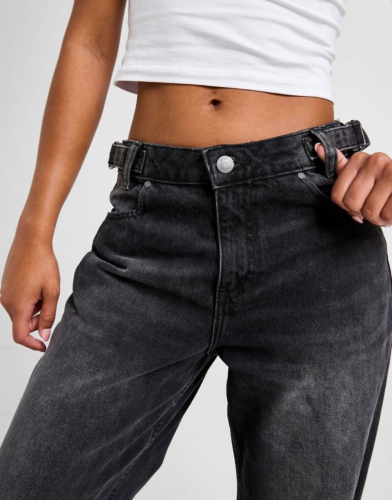 Жіночі джинси HOODRICH ШТАНИ SPARK APPLIQ JEAN BLK HW04250182 Чорний