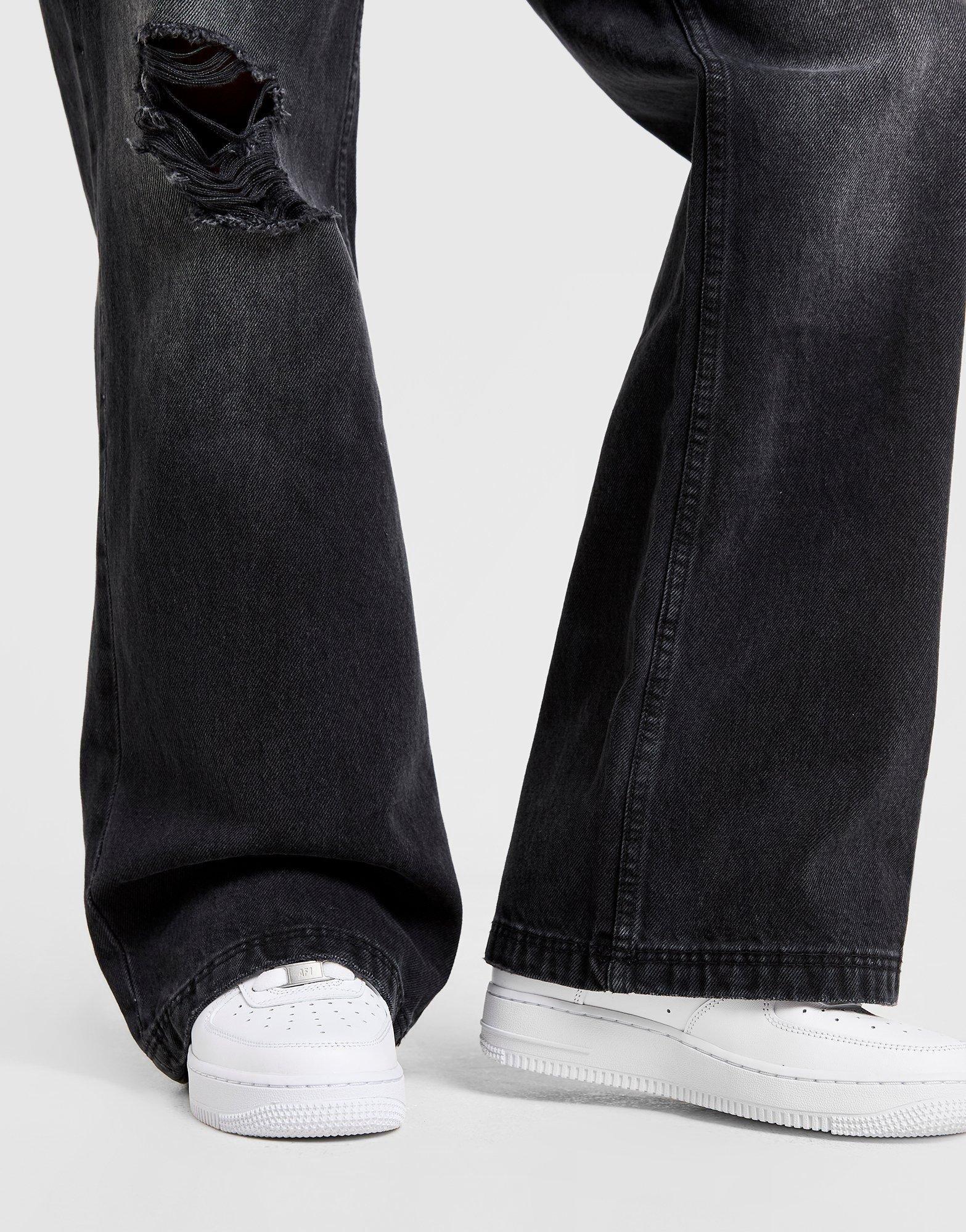 Moteriški džinsai HOODRICH KELNĖS SPARK APPLIQ JEAN BLK HW04250182 Juoda