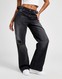 HOODRICH ШТАНИ SPARK APPLIQ JEAN BLK